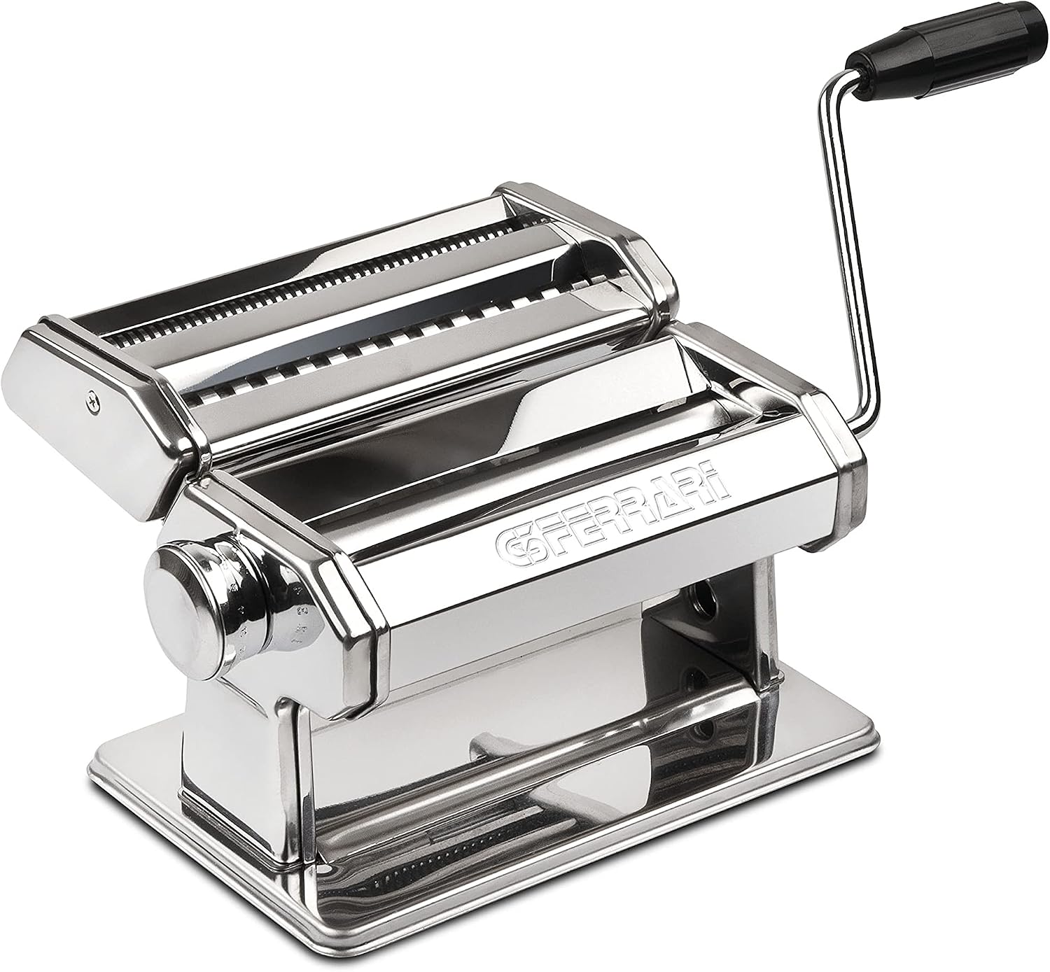 G3 Ferrari G20124 Sfoglia Easy - Máquina para pasta, acero inoxidable, cilindros de 18 cm de aluminio