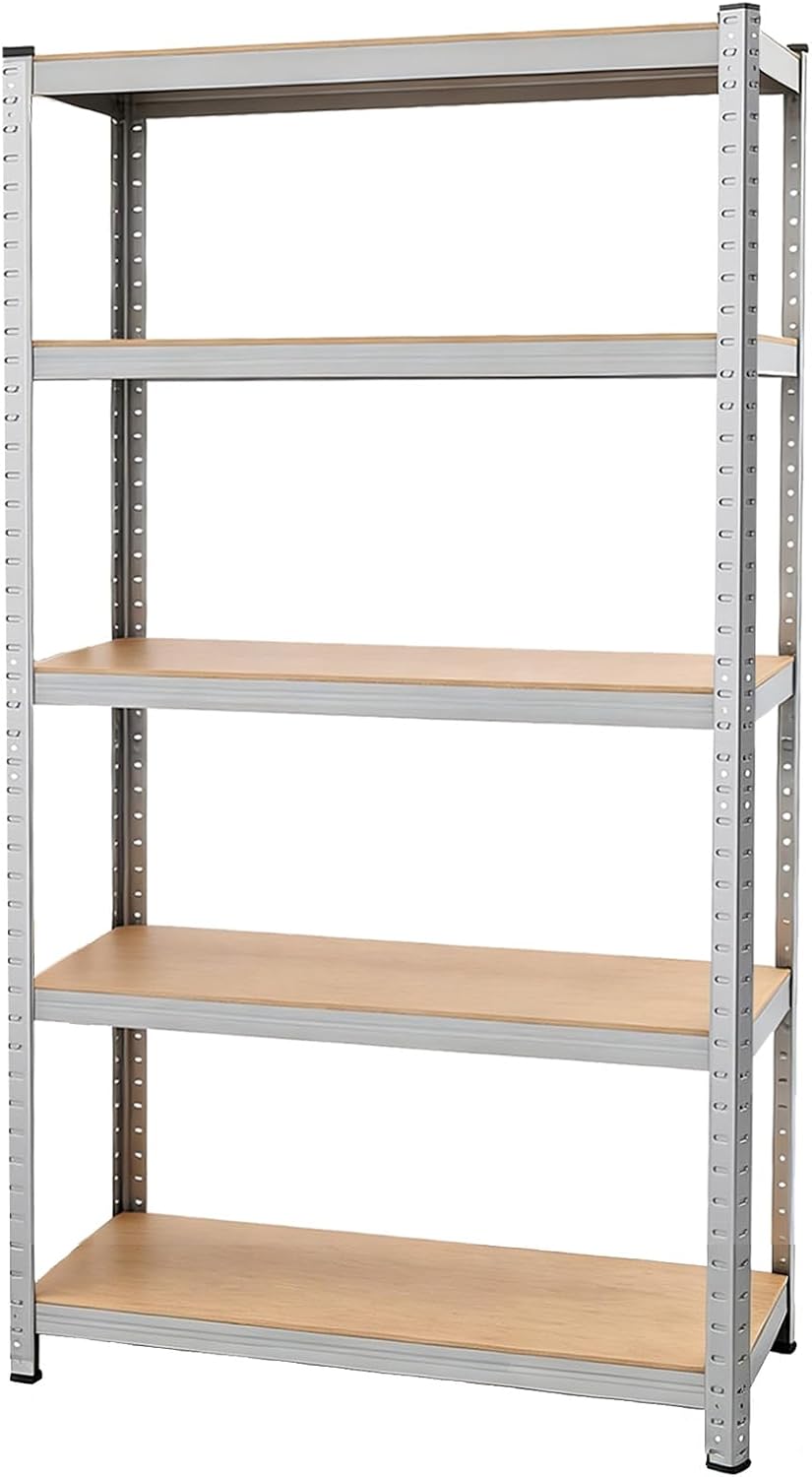 2 Uds Estanterías Almacenaje Pesadas, Carga de 875kg, 180x90x40cm