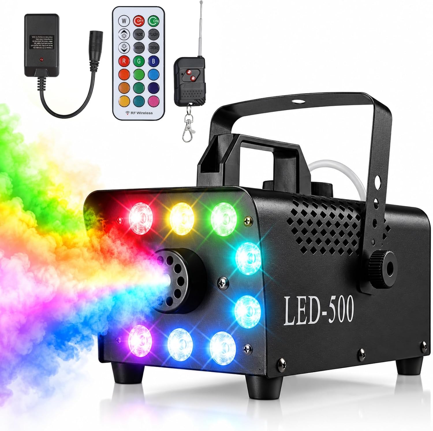 MAMIZO Máquina de Humo, 500W Máquina de Niebla Portátil