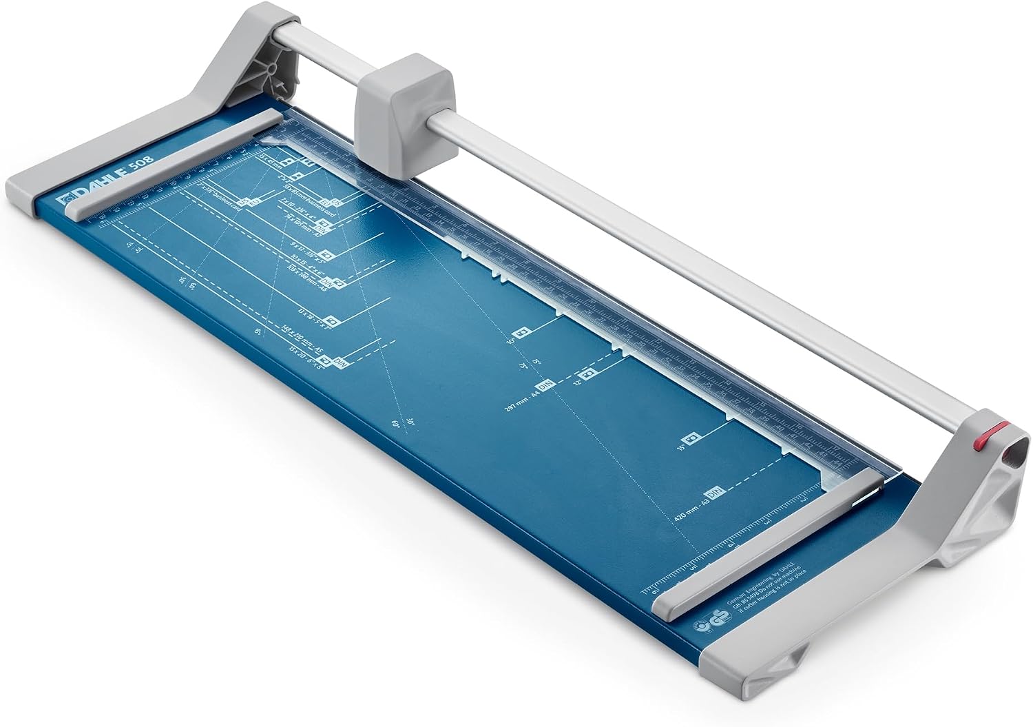 Dahle 507 Craft Creative DIN A4 autoafilable guillotina cortadora de papel con presión automática, azul