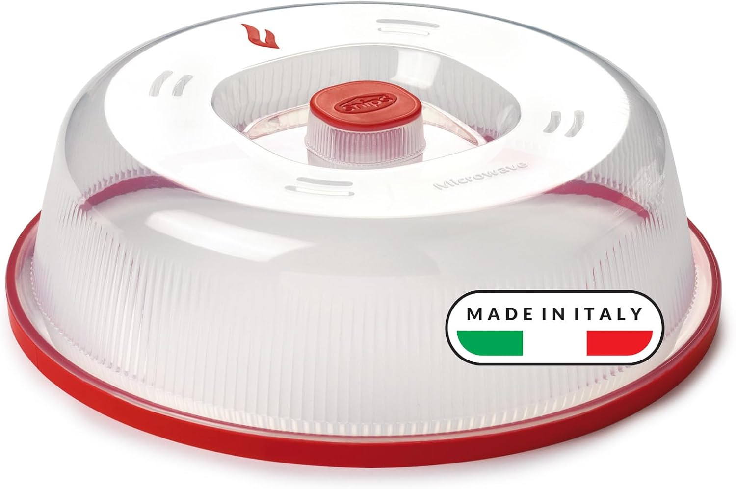 Snips Tapa para Microondas, 26,2 cm, Evita Salpicaduras, Made in Italy