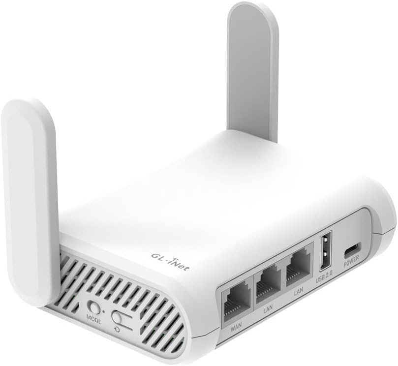 GL.iNet GL-SFT1200 Opal Router de Viaje, Wi-Fi AC1200 Doble Banda