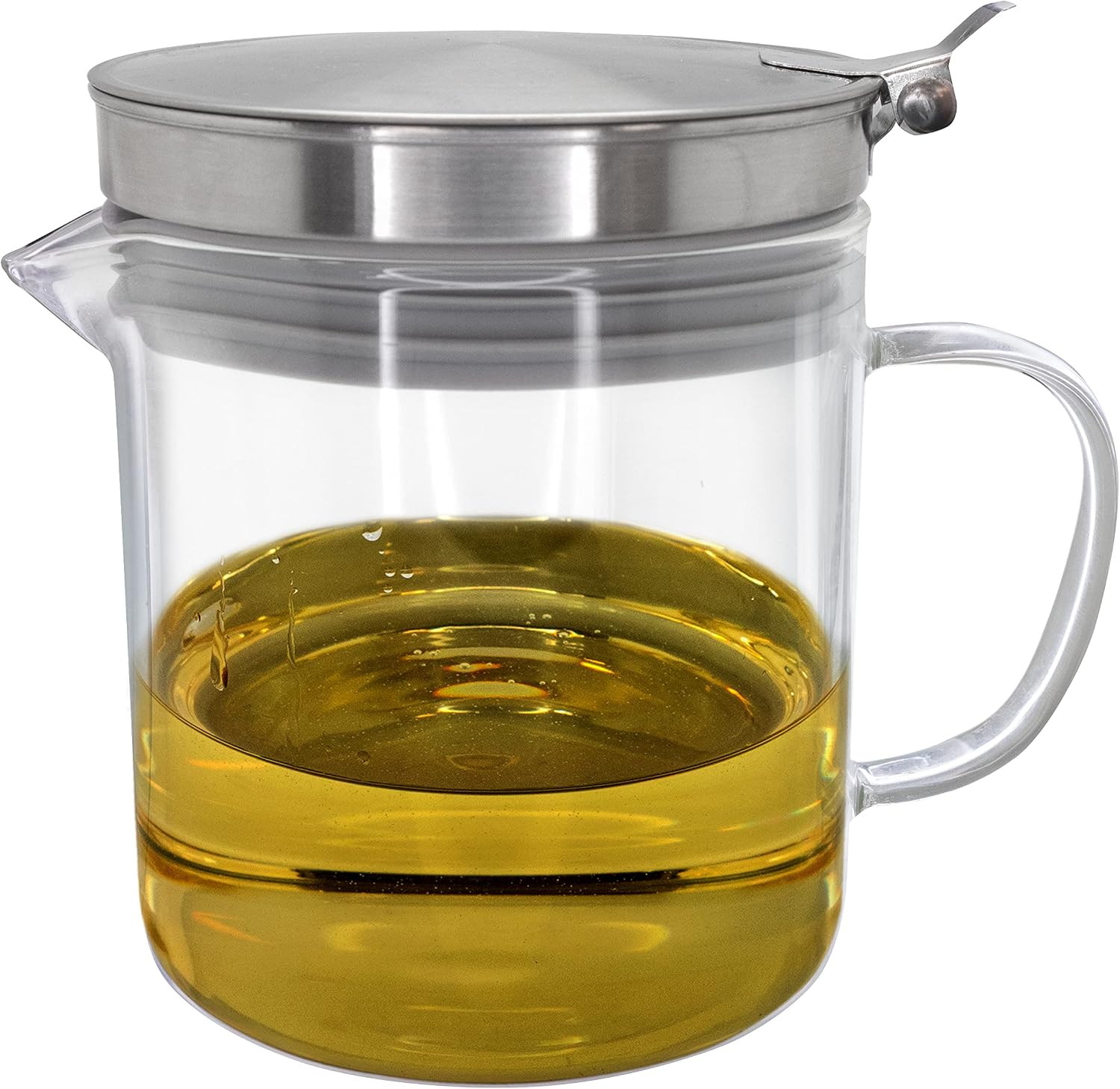 Nerthus Grasera de Cristal 500 ml con Filtro para Aceite de Carne