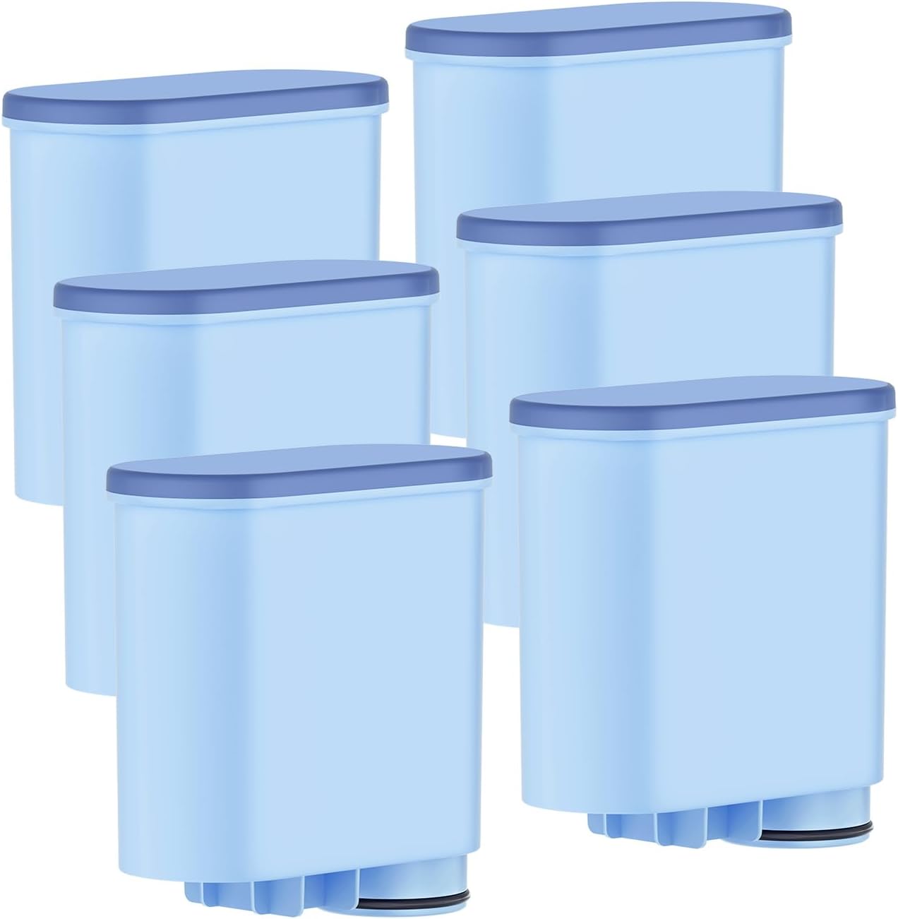 Filtro de agua para Philips AquaClean CA6903/10 CA6903/22-6 cartuchos de filtro compatibles con cafeteras automáticas Saeco Philips LatteGo, sin BPA, sin cal, mejora el sabor (6)