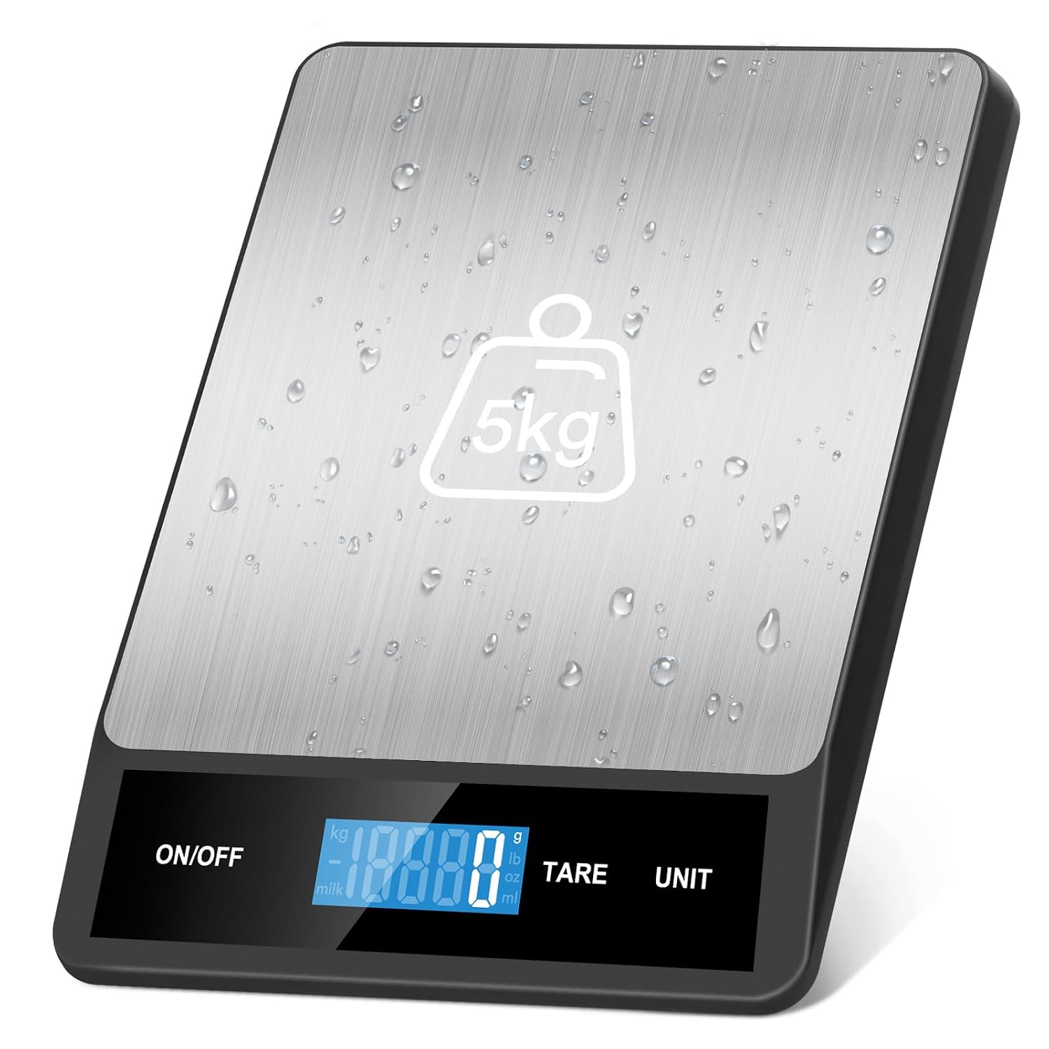 Zivacate Báscula Cocina Digital, Bascula Cocina 5kg, Precisión de 1 g