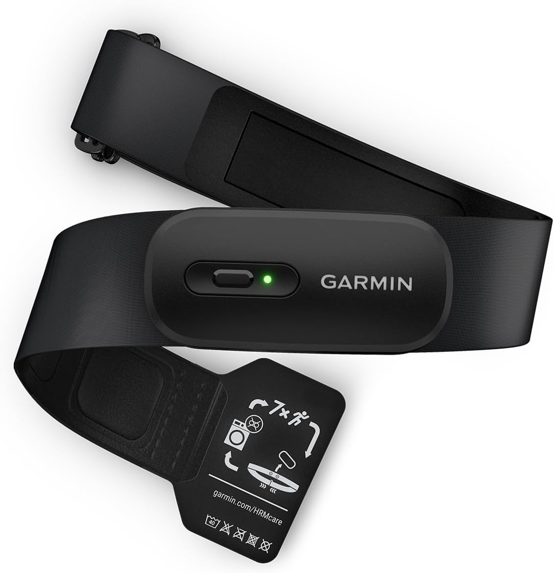 Garmin HRM-200, Monitor de frecuencia Cardiaca, Resistente al Agua, Correa Lavable a máquina, Correa Ajustable para garantizar un Ajuste Ideal, hasta 1 año de batería, Talla M-XL