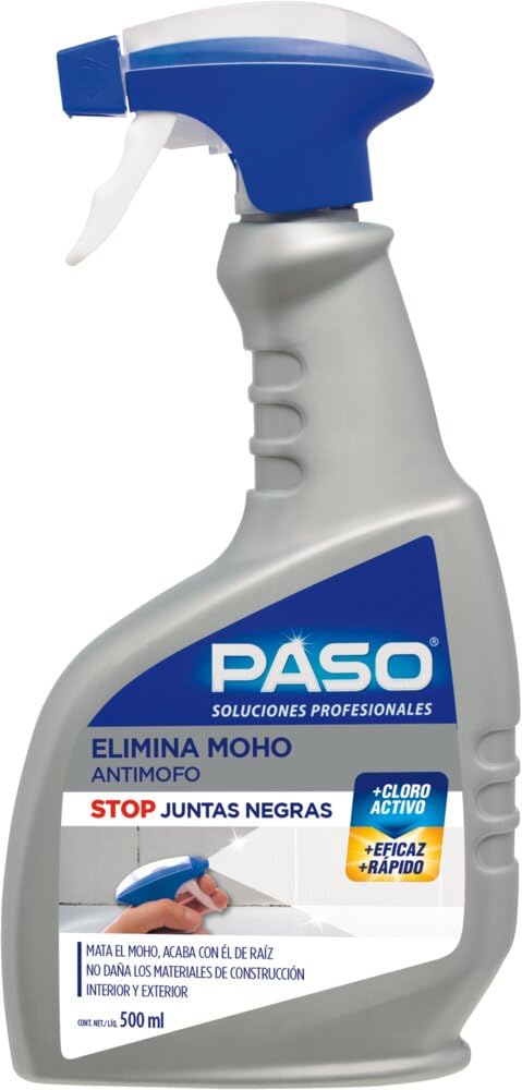 Paso Elimina Moho Stop Juntas Negras con Cloro Activo 500 ml