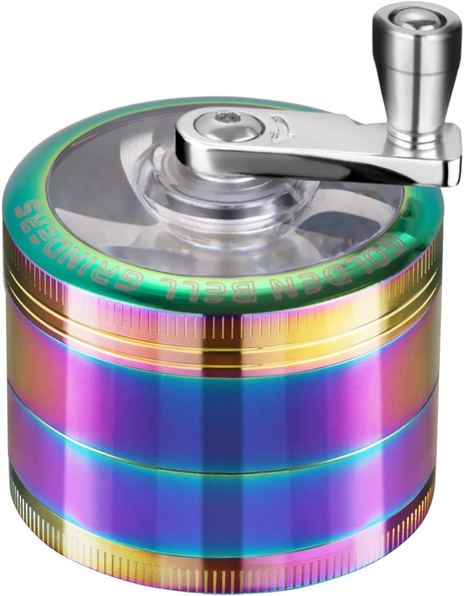 LIHAO Grinder, 60mm,Metálico con,Multicolor