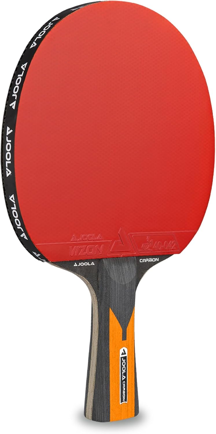 JOOLA Carbon Raqueta de Ping Pong Profesional, para Jugadores avanzados - Tecnología Carbowood