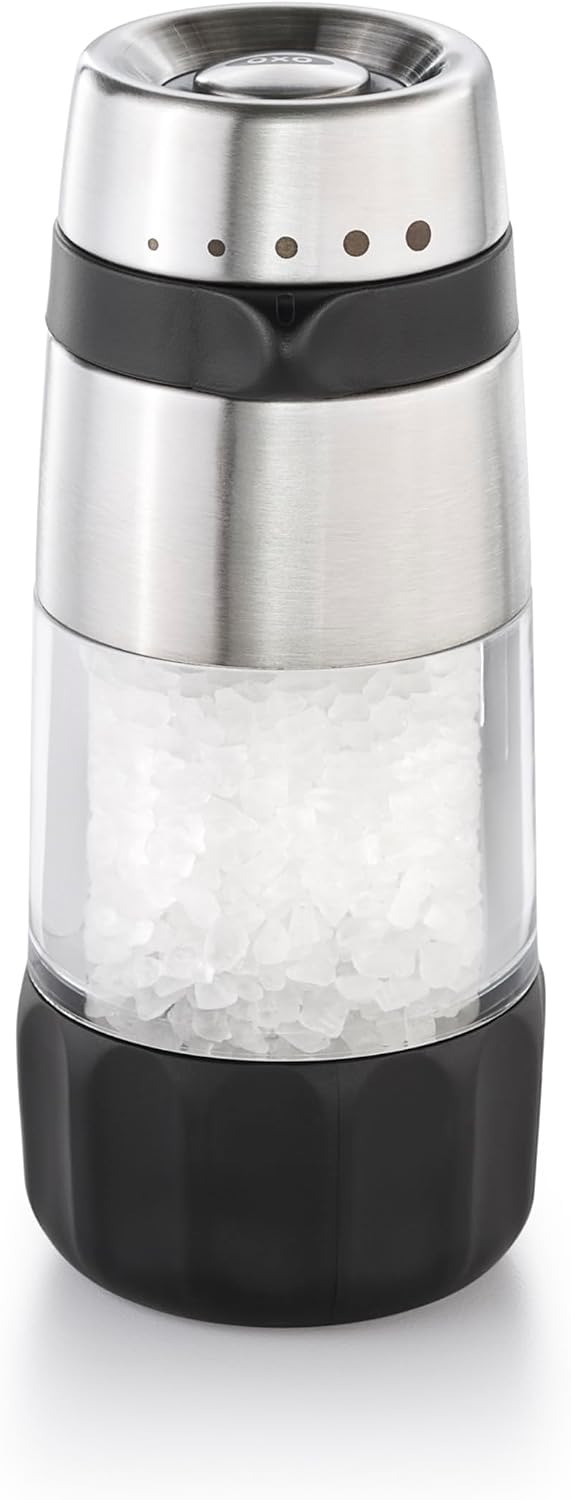 OXO Good Grips Molinillo de sal de acero inoxidable
