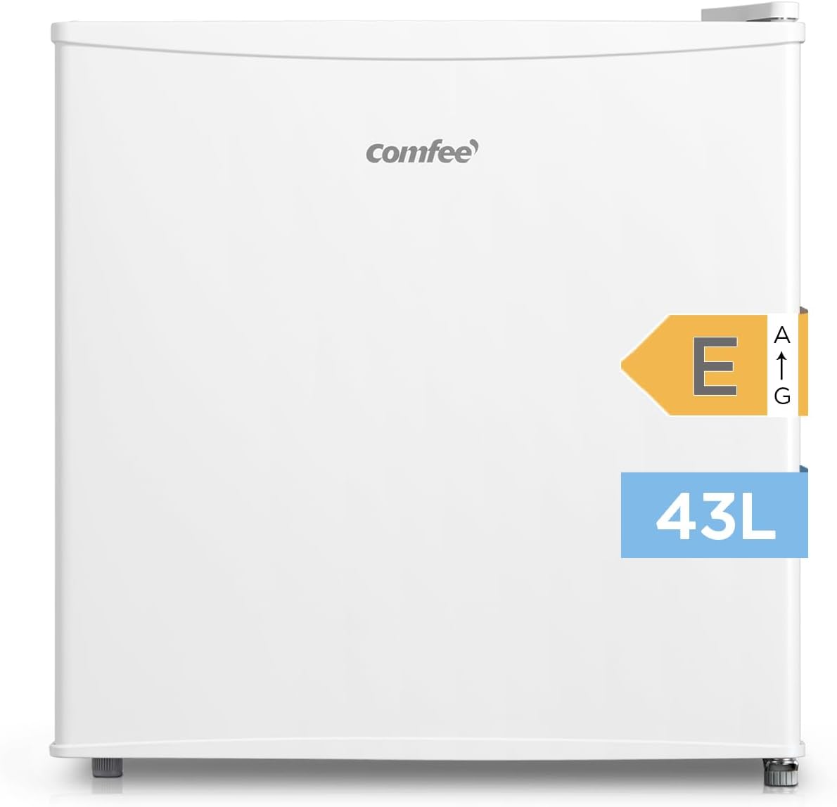 Comfee' 43L Mini Nevera con Compartimento para Enfriar, Blanco