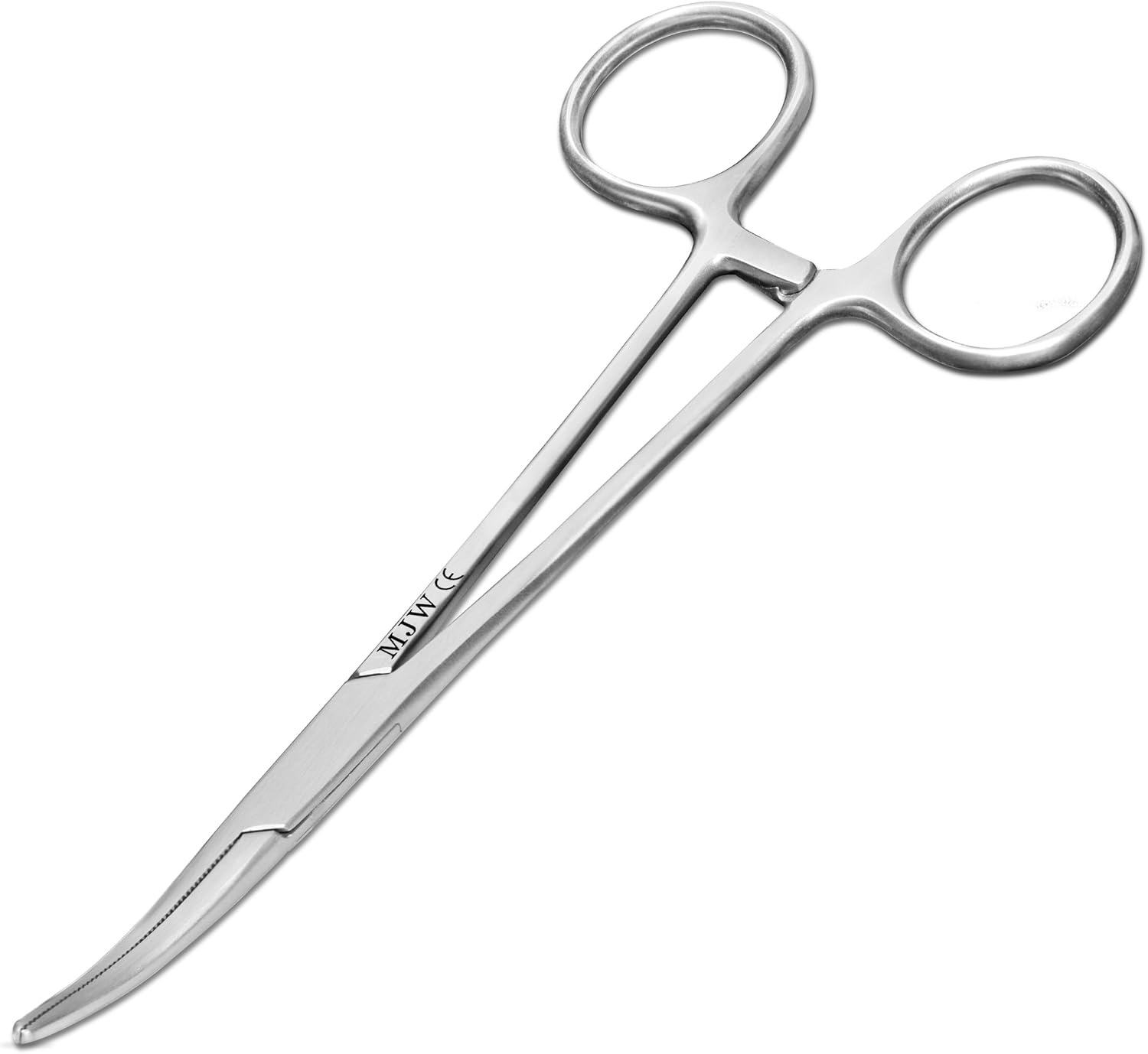 MJW Pinzas de Bloqueo hemostático de Pesca de Acero Inoxidable de 12,7 cm, alicates para desenganchar Perros, Gatos, Mascotas, Tijeras (Derecho)