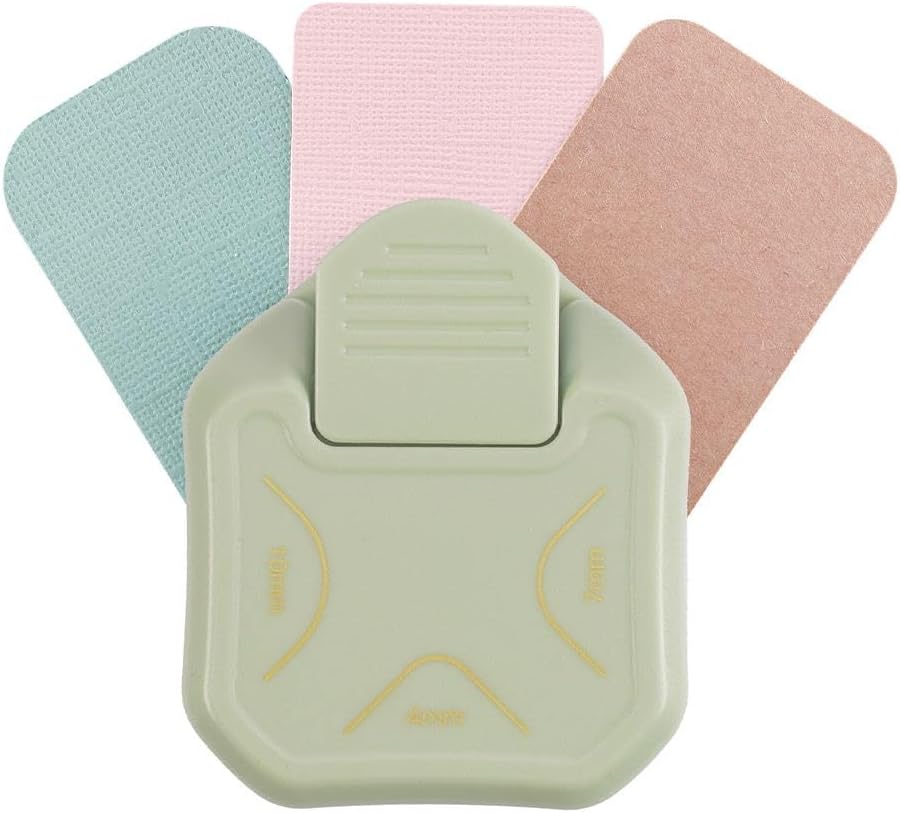 Vaessen Creative Perforadora 3 en 1 - Esquinas Redondeadas - 4, 7, 10 mm