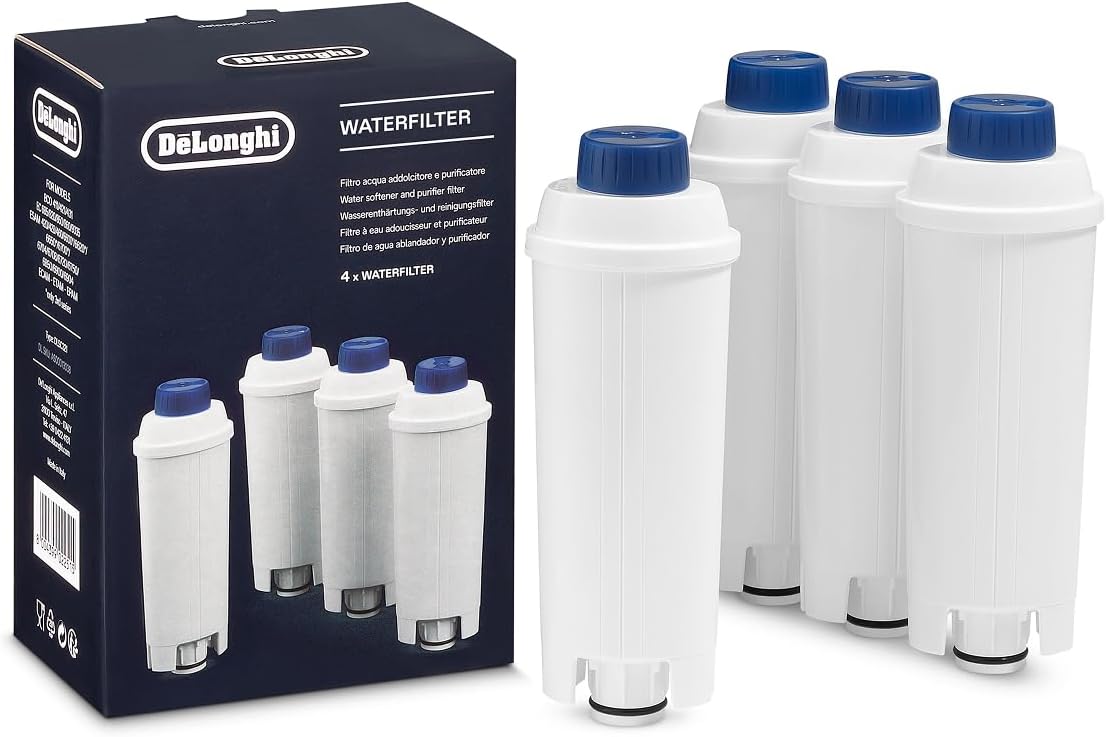 De'Longhi - Pack de Filtros de Agua de Repuesto para Cafeteras