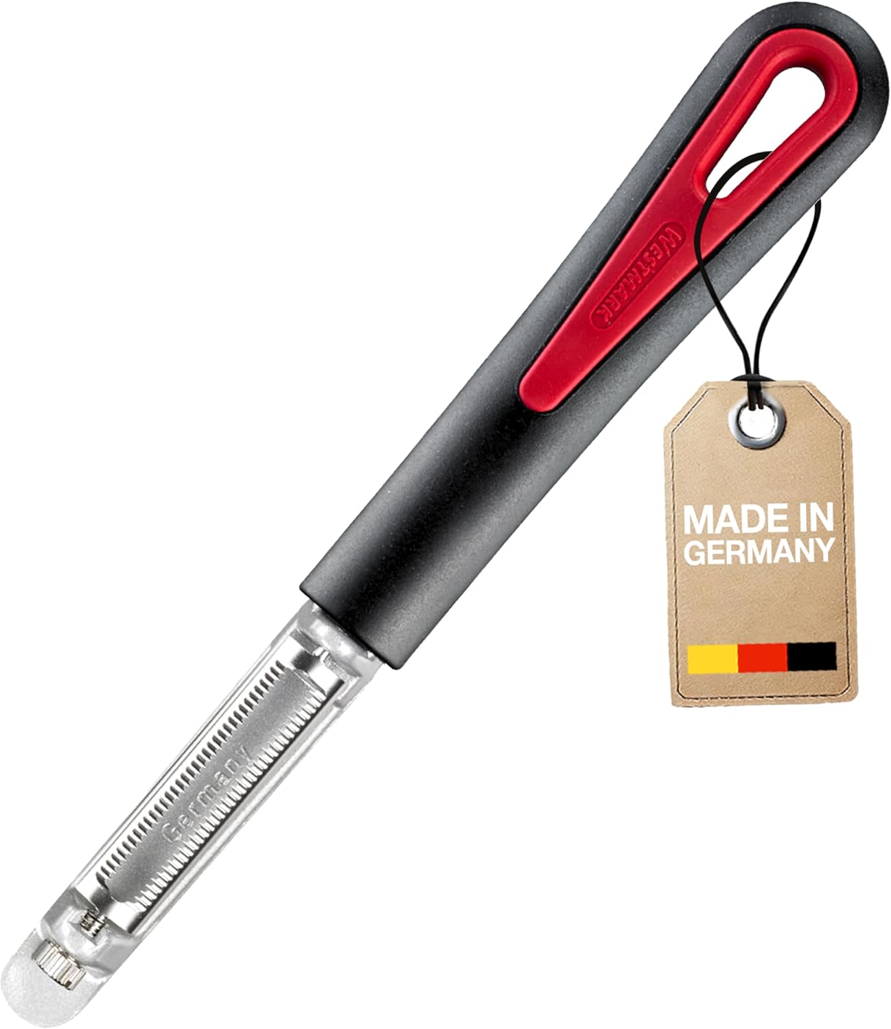 Westmark Pelador de tomates y kiwis Tomfix Gallant – 19,5 cm, hoja dentada
