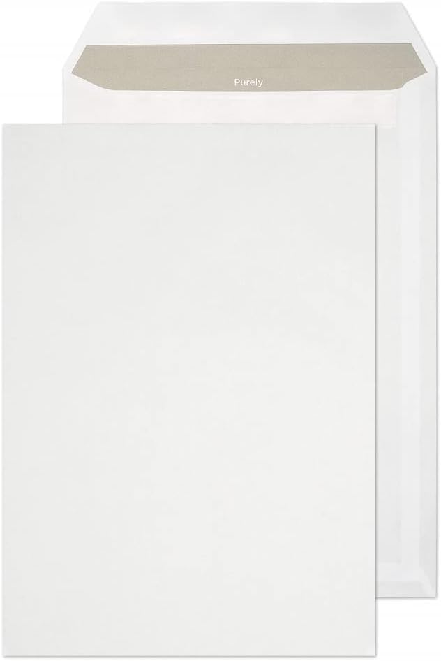 Blake Purely Everyday FL2781 - Sobres autoadhesivos (C4, 324 x 229 mm, 90 g/m², 250 unidades), color blanco