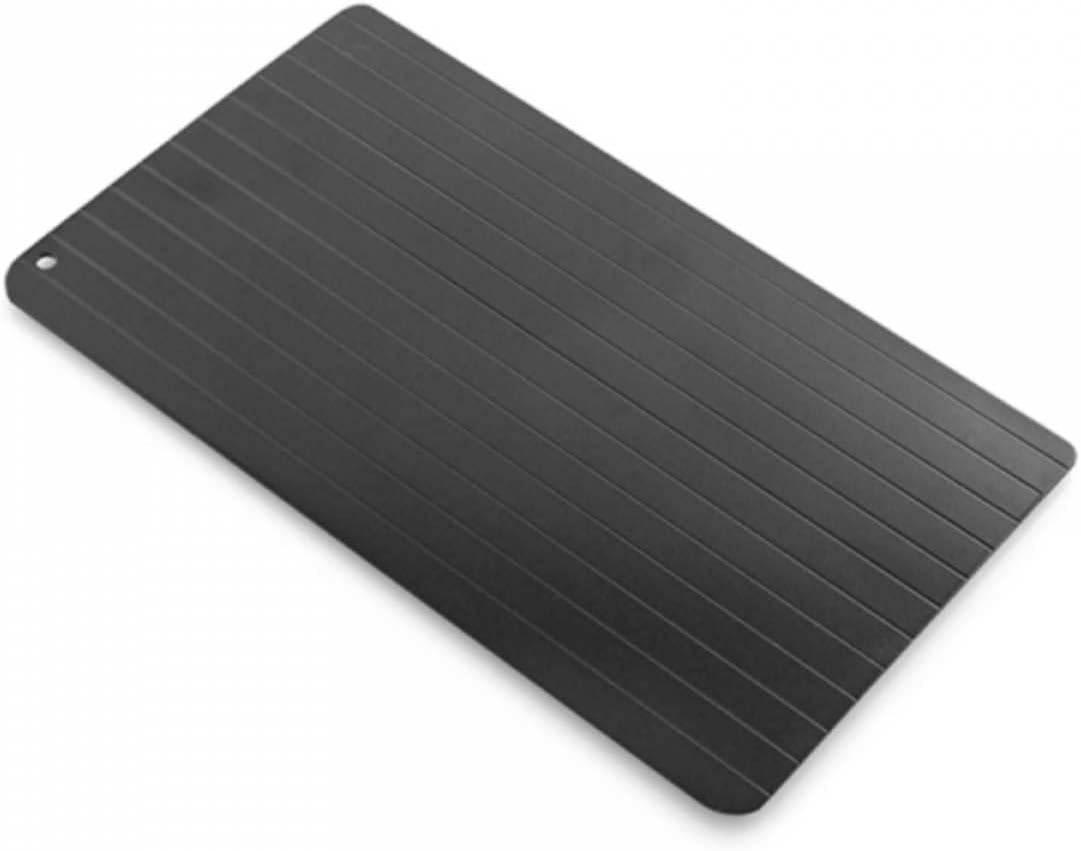 InnovaGoods® Tabla de descongelar, Bandeja de descongelación rápida, Plancha, Alimentos. Color Negro.
