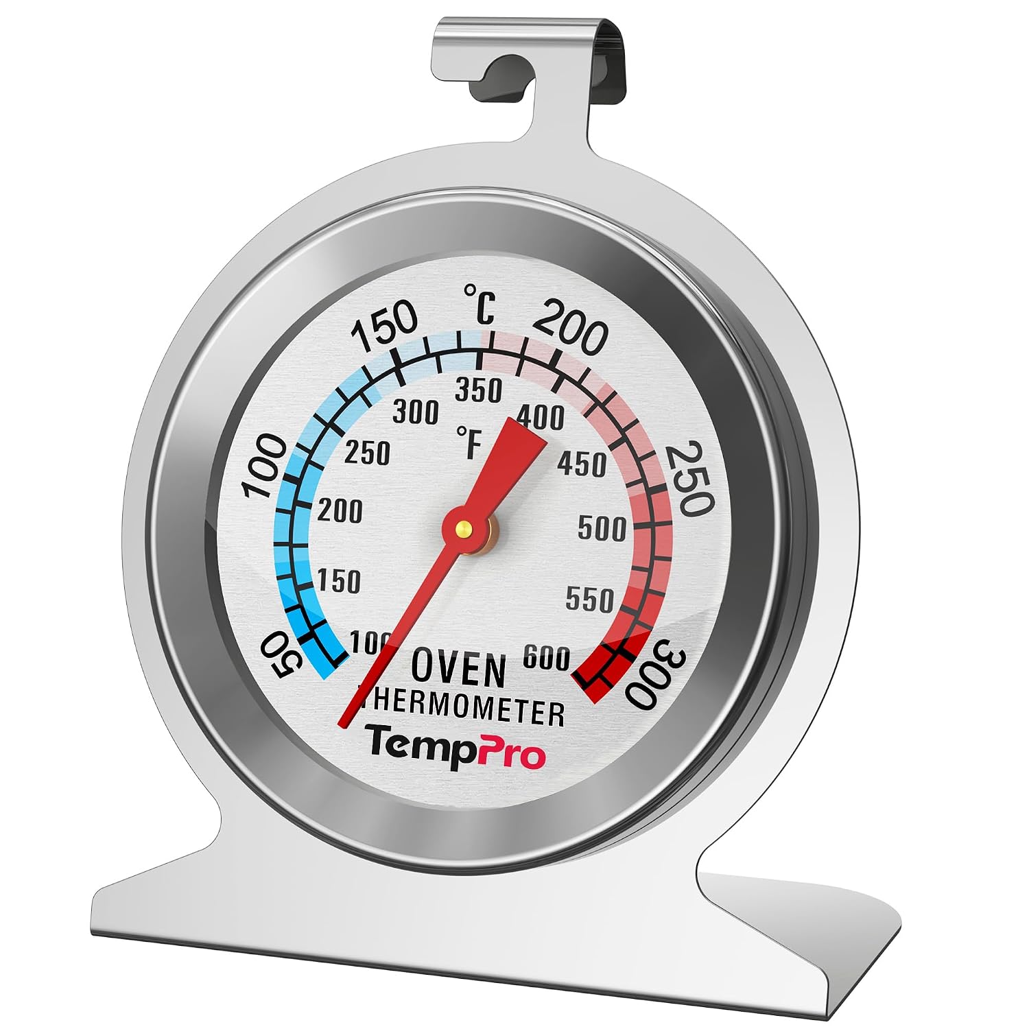 TempPro AOT-200 Termómetro para Horno, Termómetro de carne para barbacoa