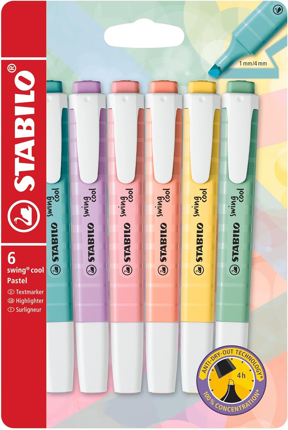 STABILO - marcador - swing cool Pastel