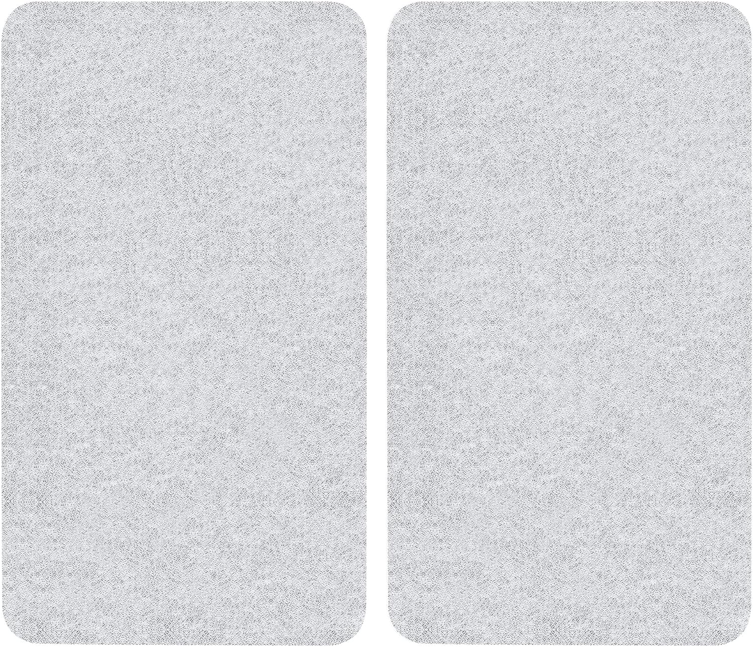 Allstar Placas cobertoras de vidrio universales transparente 2 unidades - juego de 2 piezas para cocinas de vidriocerámica, Vidrio endurecido, 30 x 0.8 x 52 cm, Transparente