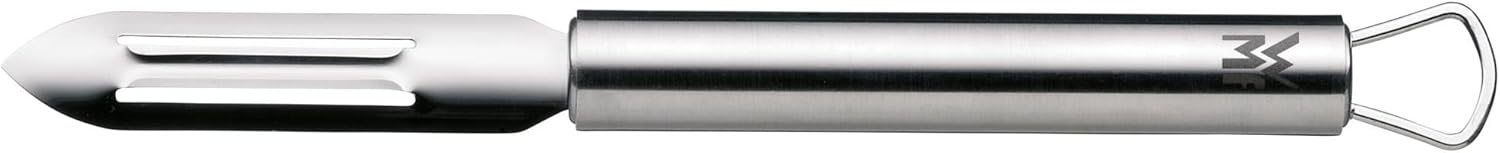 WMF Profi Plus - Pelador de Verduras 19 cm, Acero Inoxidable Cromargan, acabado parcialmente mate, Apto para lavavajillas