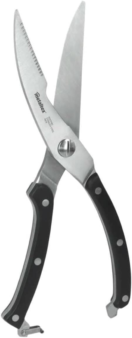 METALTEX 251805 - Tijera para Aves, Mango bakelita, 25 centímetros