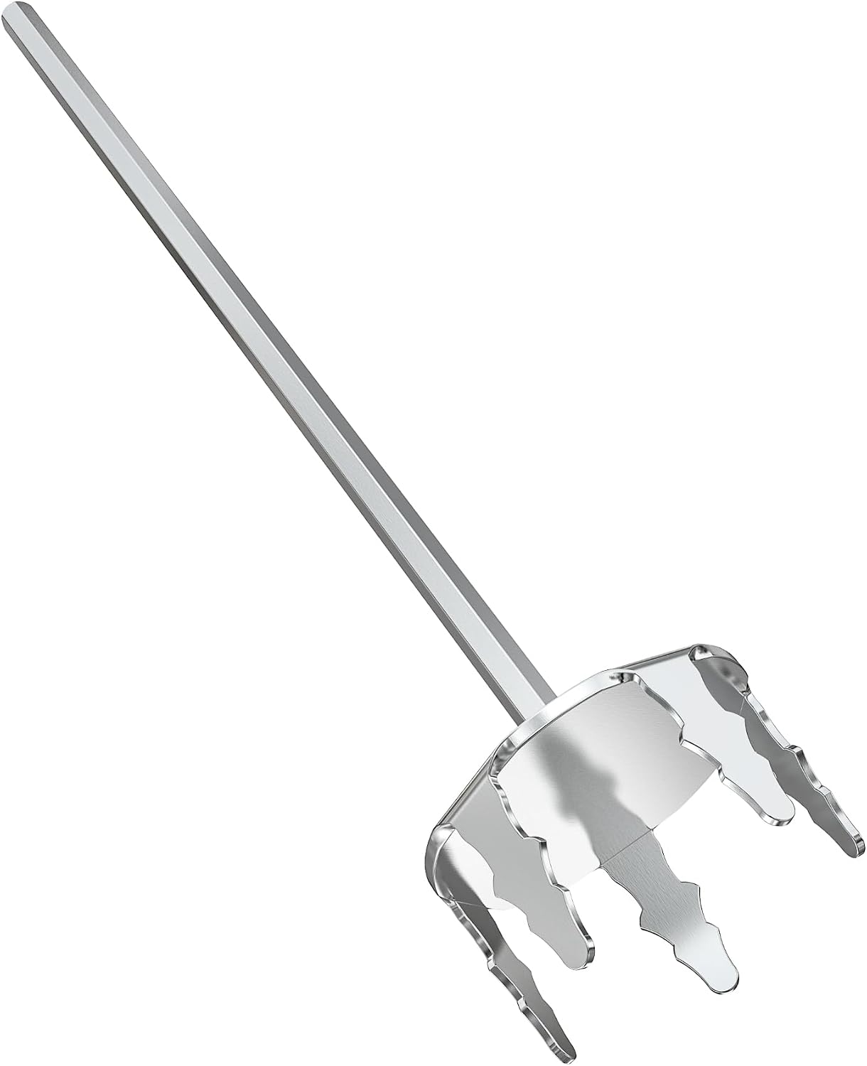 Onlyfire Extractor de Cerdo de Acero Inoxidable de 3 Pulgadas Utilizado con Taladro de Mano estándar para Carne de Vacuno, Pollo, puré de Patatas y Carne Tamal