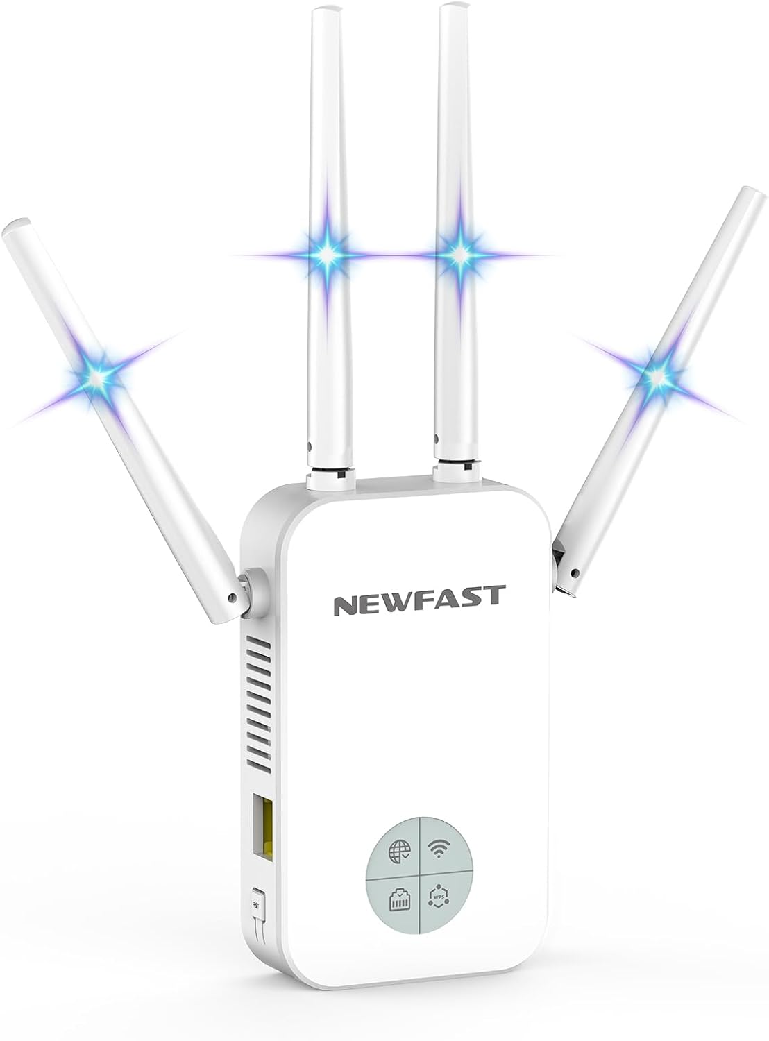NEWFAST Amplificador Señal WiFi, AC1200 Repetidor WiFi Doble Banda