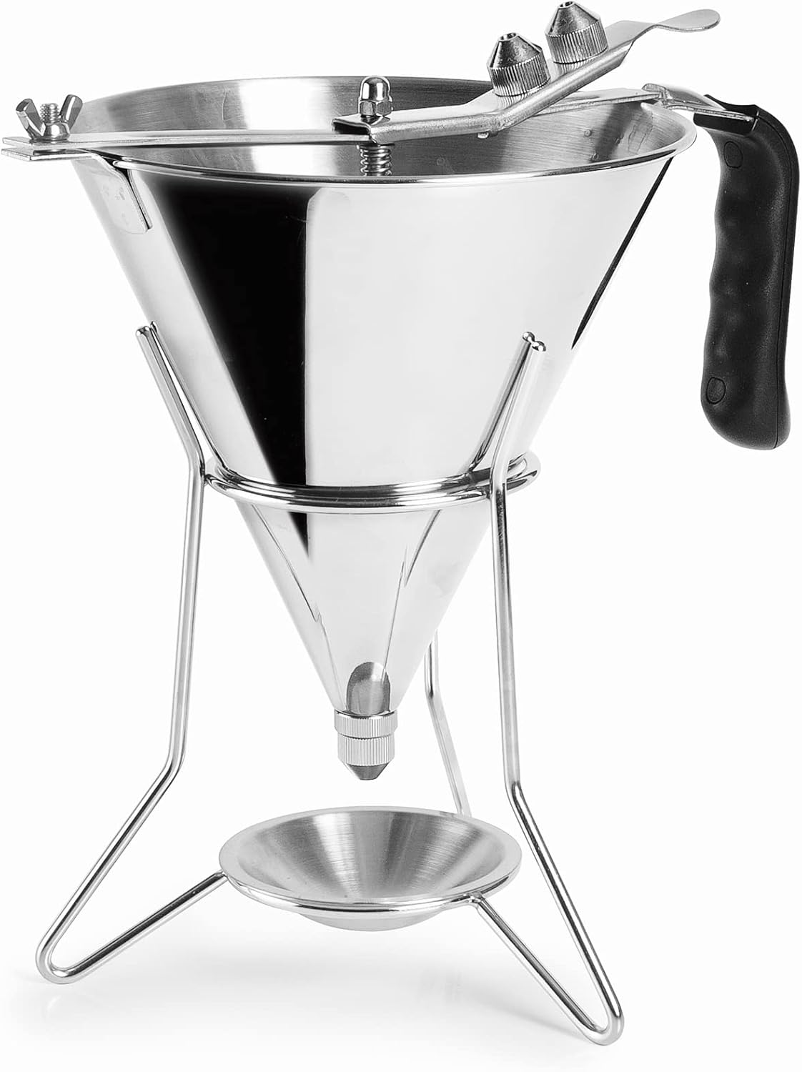 Lacor 67150 - Embudo dosificador Inox - Acero Inox 18/10, 2 litros