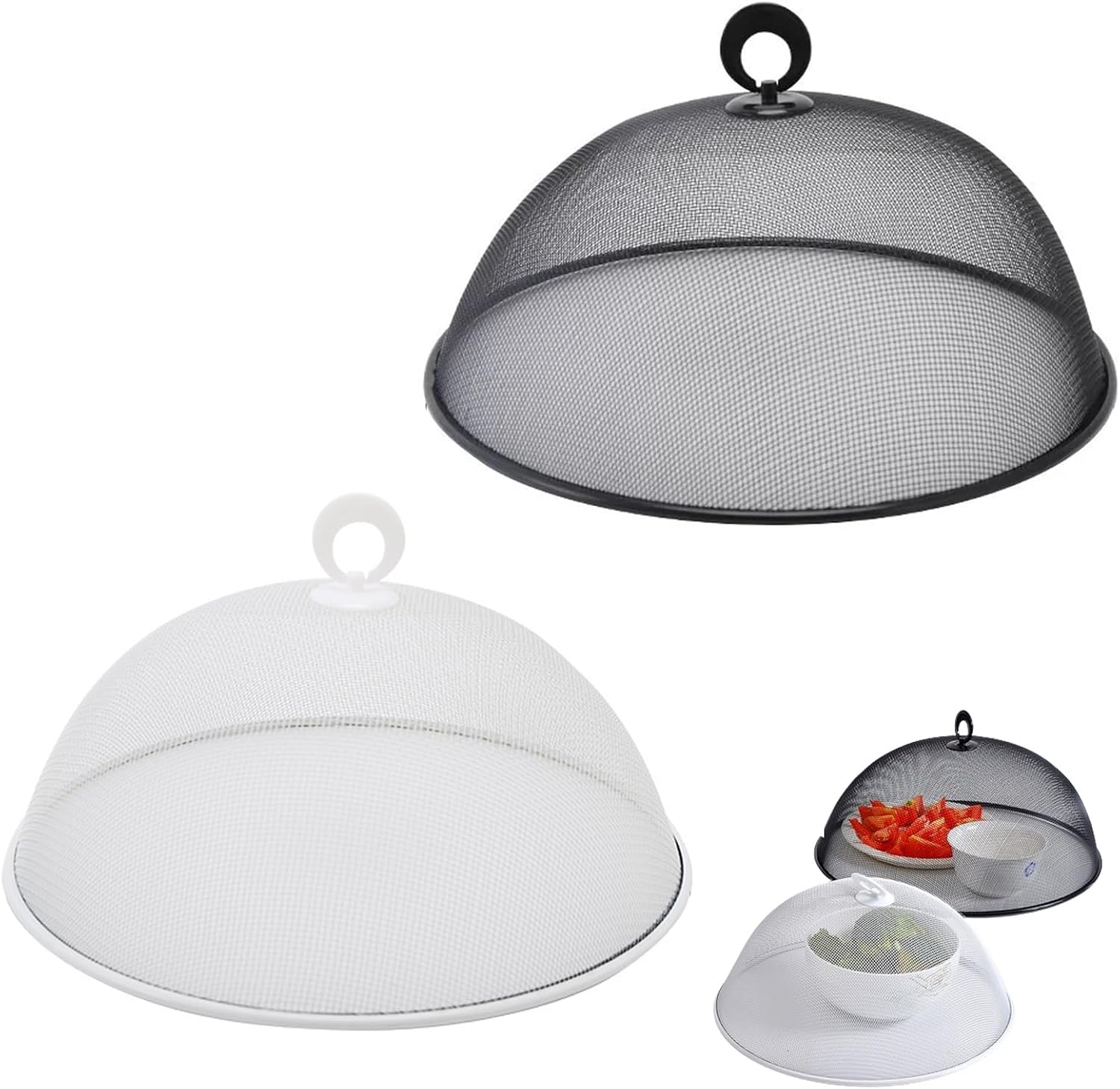 Cubierta para Alimentos, 2 Piezas Cubierta Protectora De Alimentos,30cm,B