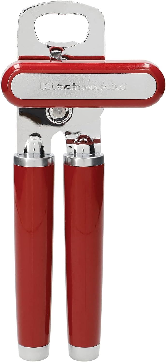 KitchenAid, Abridor de Latas y Botellas de Acero Inoxidable, Crema Oscuro