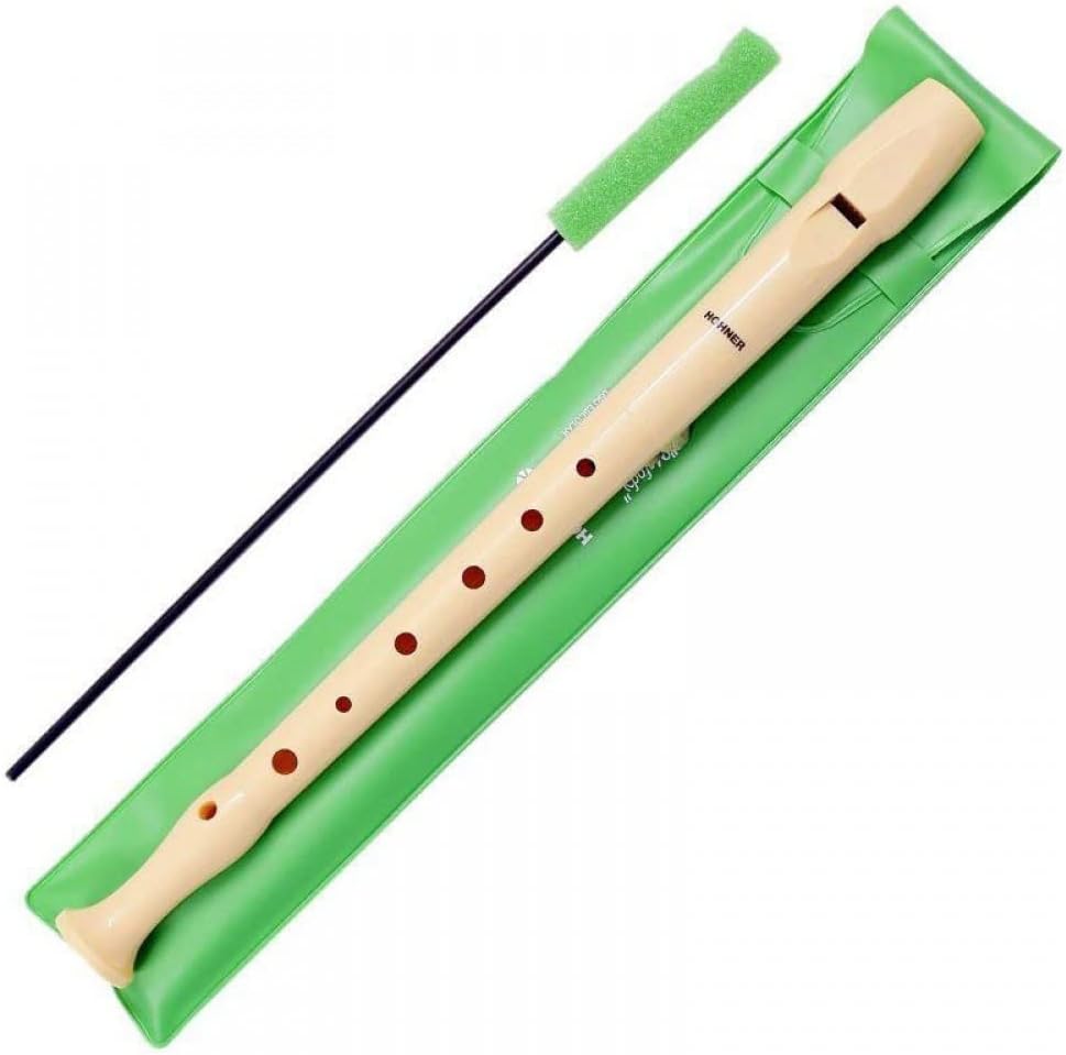 Hohner Flauta hohner 9508 color marfil funda verde