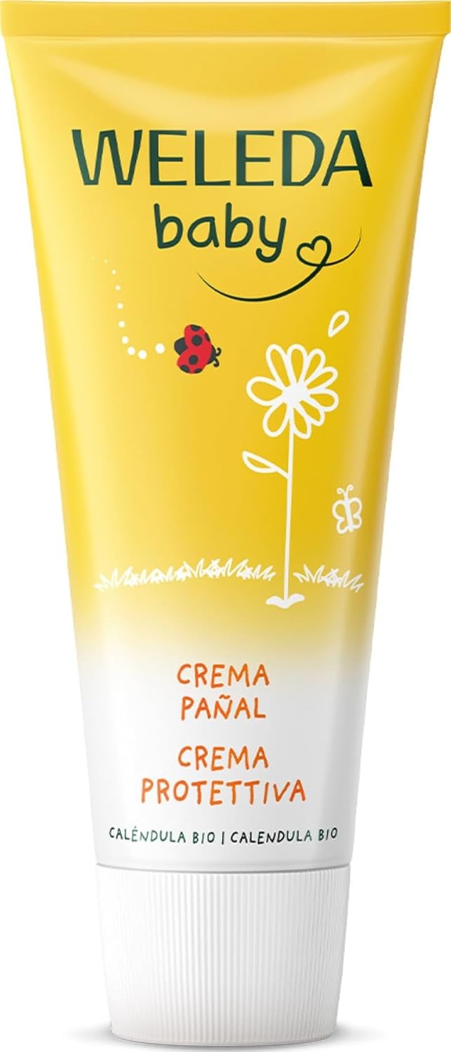 Weleda Bebé - Crema Pañal de Caléndula, Protectora con Óxido de Zinc, 75 ml