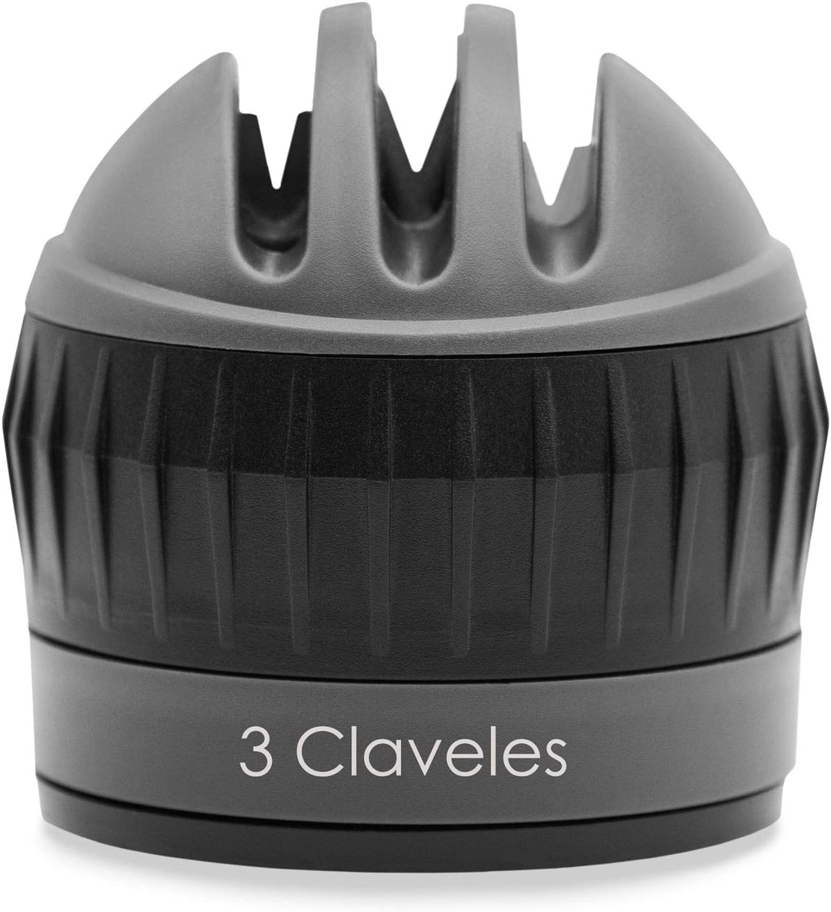 3 Claveles - Afilador de Cuchillos con Ventosa, 3 Fases - 6 cm