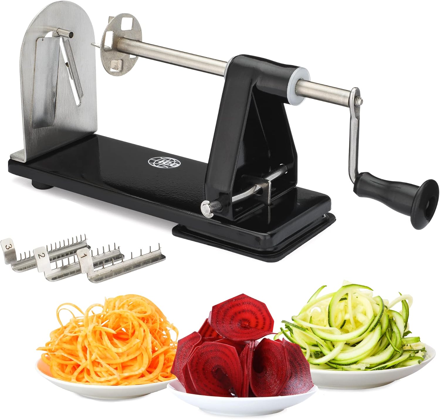 Espiralizador De Verduras - Cortador Espaguetis Calabacin De 4 Cuchillas