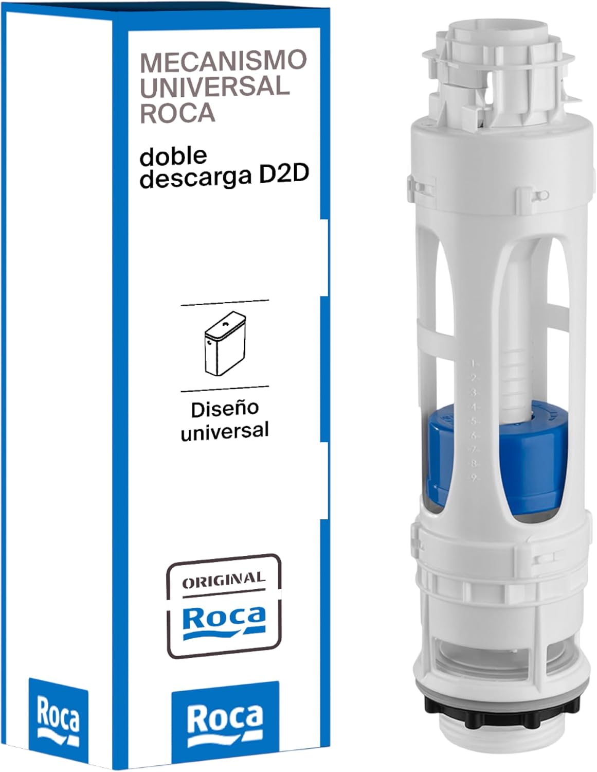 Roca AH0003400R - Kit Mecanismo Descar. D2-D Nr Recambio - Colleción De Baño - Porcelana - Mecanismos