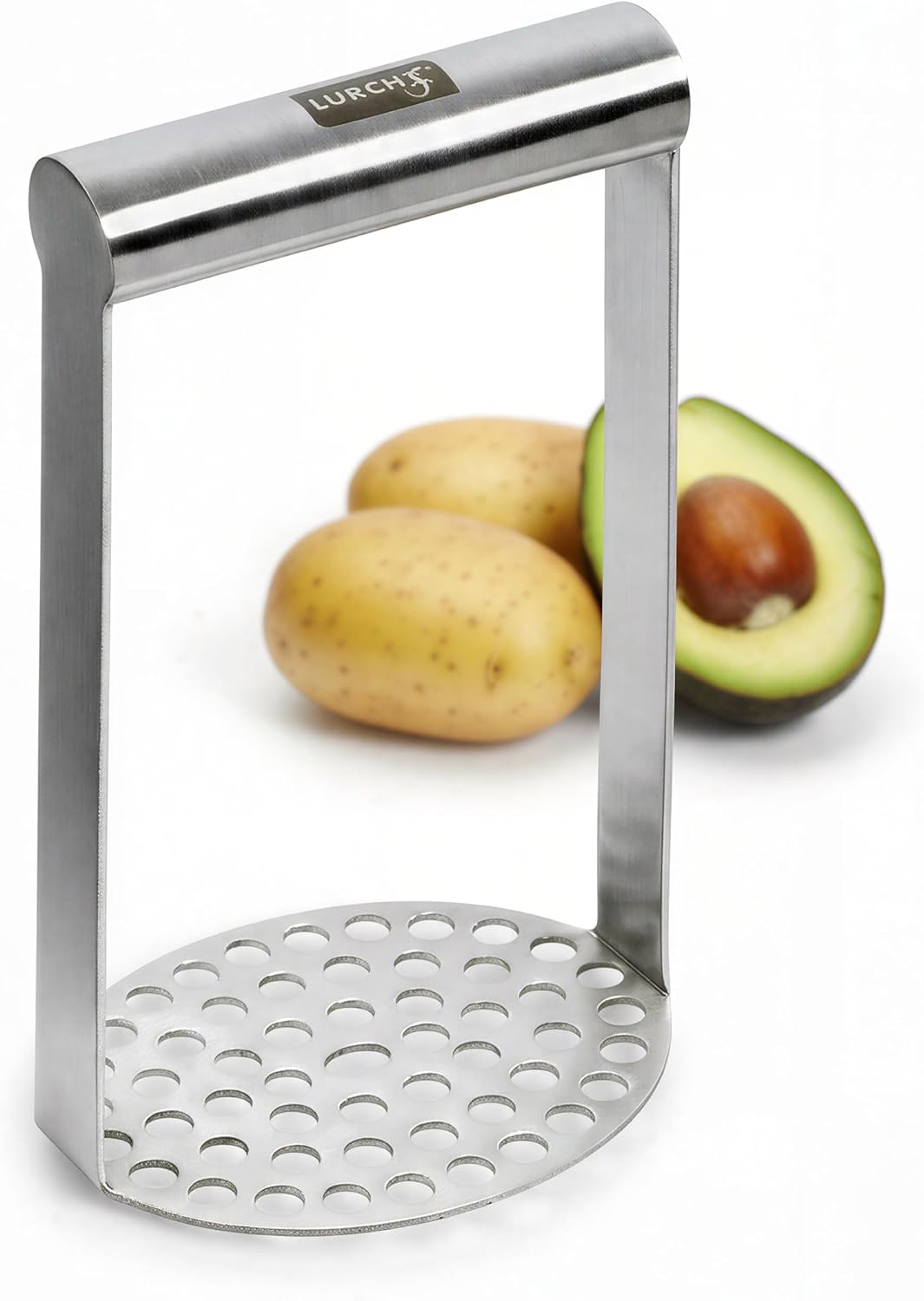 Lurch 10990 - Prensa patatas para puré de acero inoxidable 18/8