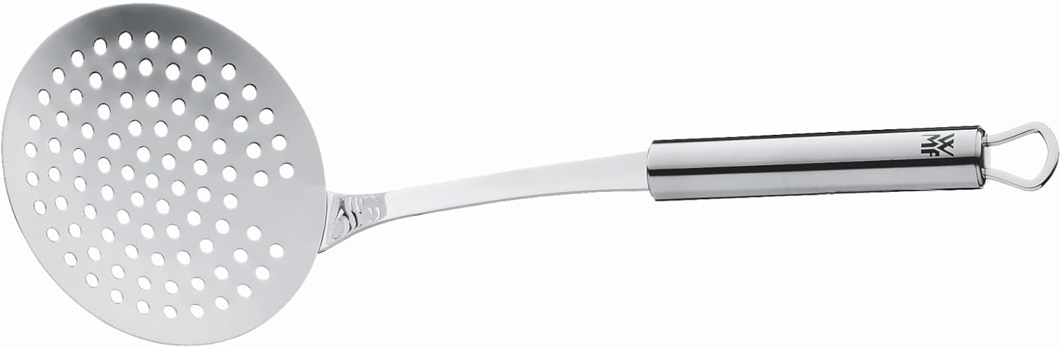 WMF Profi Plus - Espumadera de 30 cm,de Acero Inoxidable Cromargan, parcialmente mate, Apta para Lavavajillas