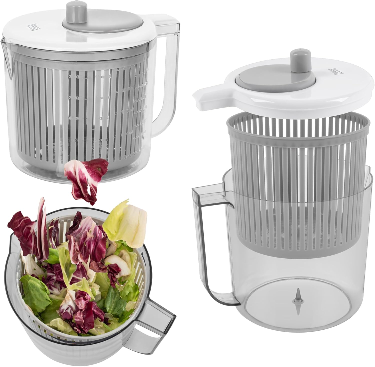 Teesa Centrifugadora de ensalada TSA0200 2,5 L
