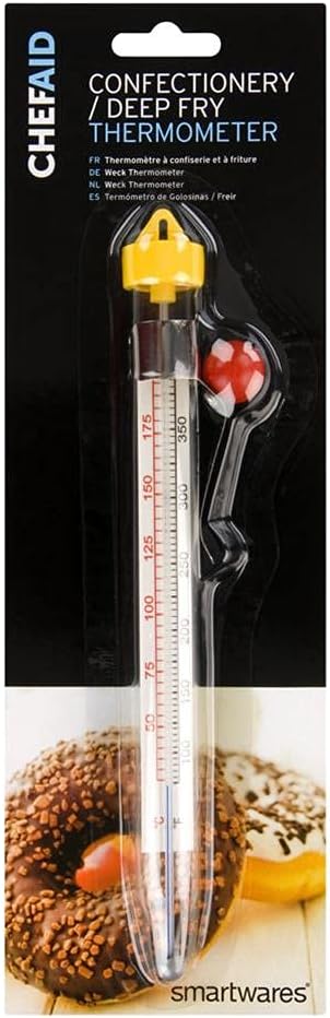 Chef Aid Termómetro de Horno Inox, 50 a 300 C, para Hornear y Asar