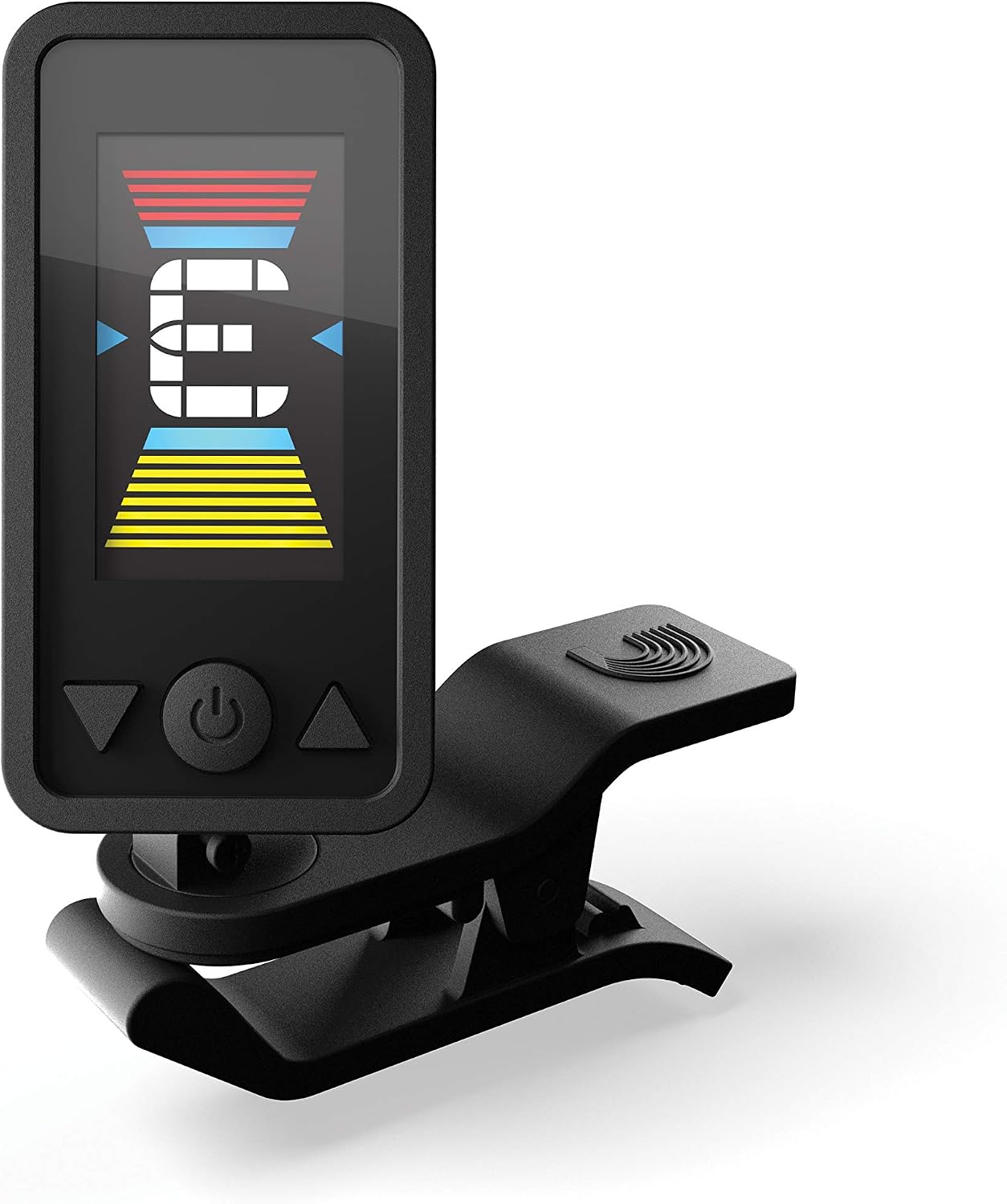 D'Addario Afinador Eclipse con Clip para Guitarra, Negro