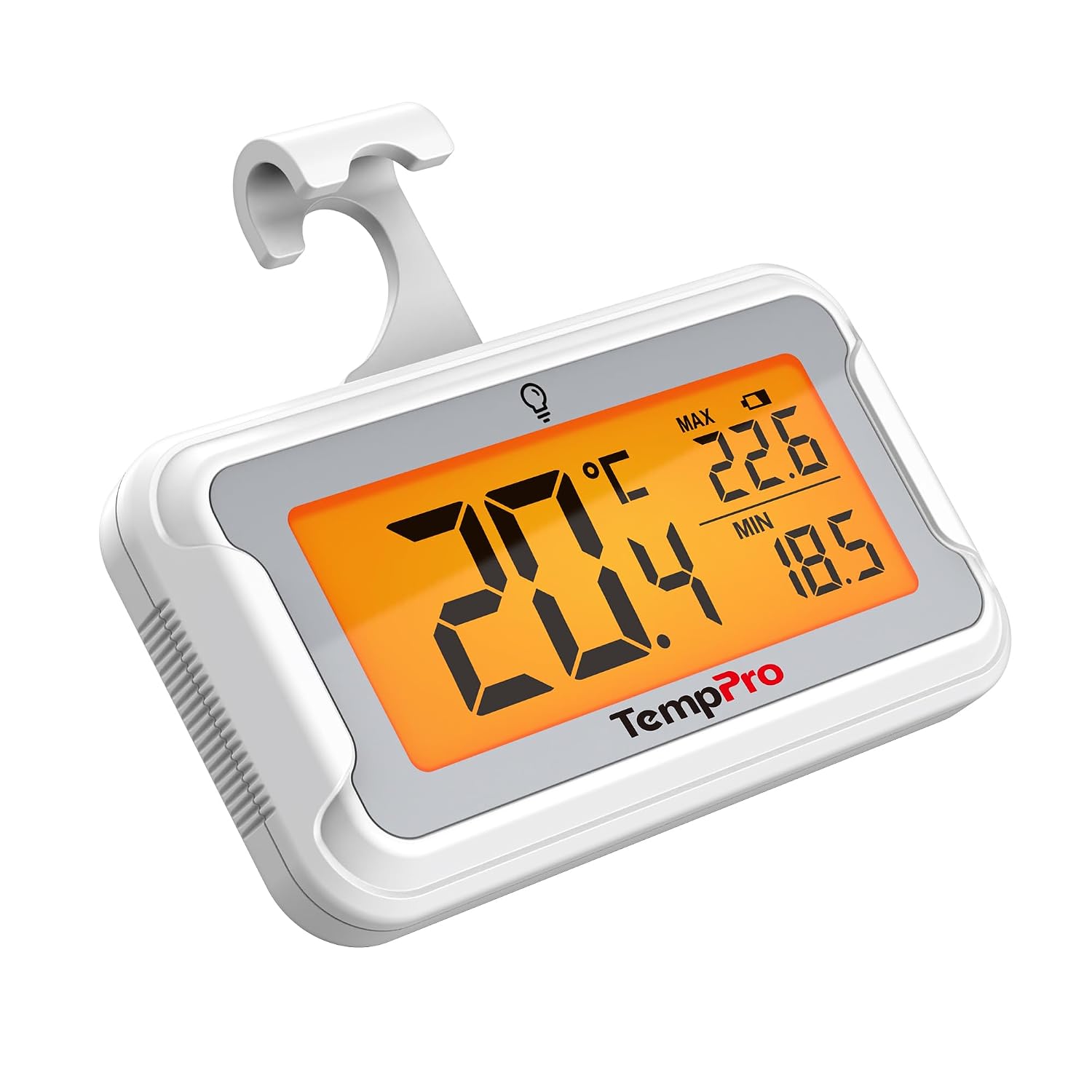 TempPro TP110 Termómetro Frigorífico Digital, IPX6 Impermeable, 1 pieza