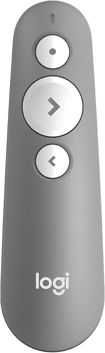 Logitech R500s Dispositivo de presentación láser de Clase 1 Bluetooth y USB
