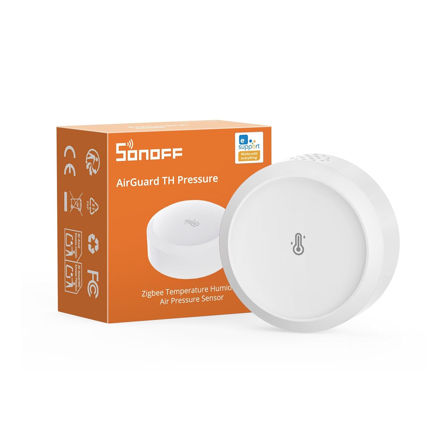 SONOFF SNZB-02M AirGuard TH Pressure Zigbee Temperatura Humedad Sensor