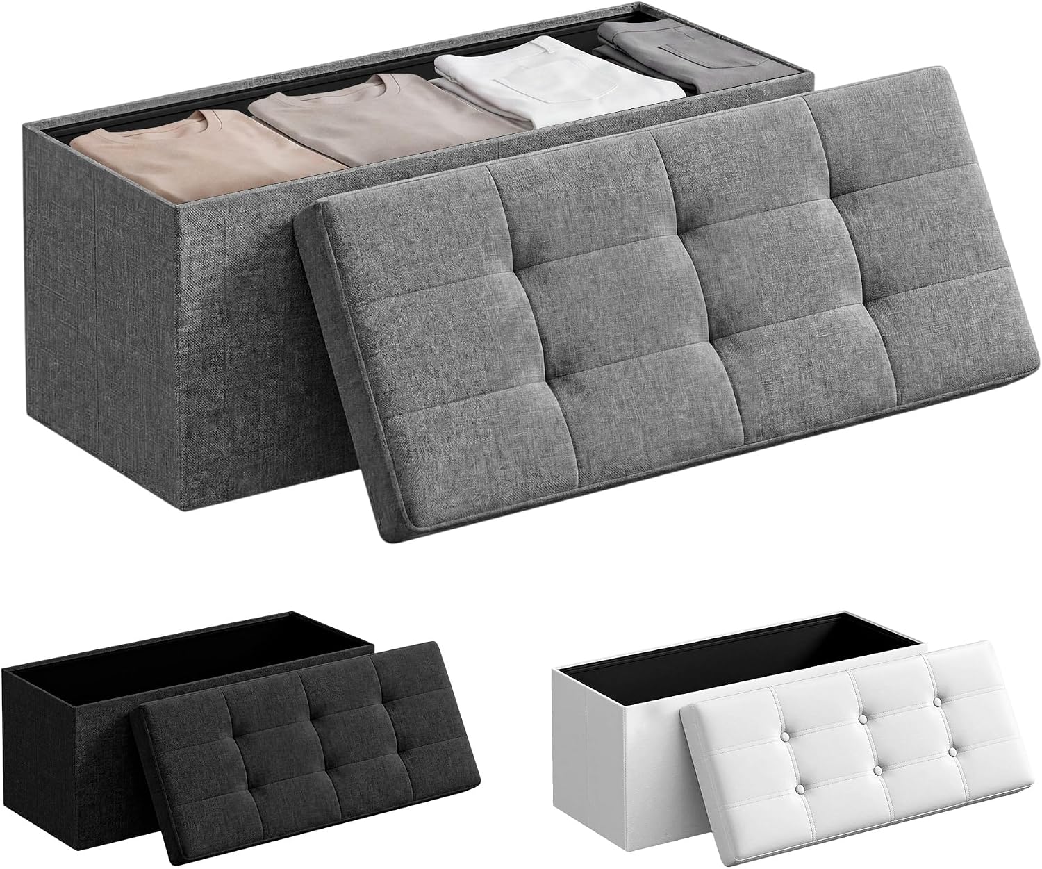 JUPPLIES Puff Almacenaje 80 L (76×38×38)