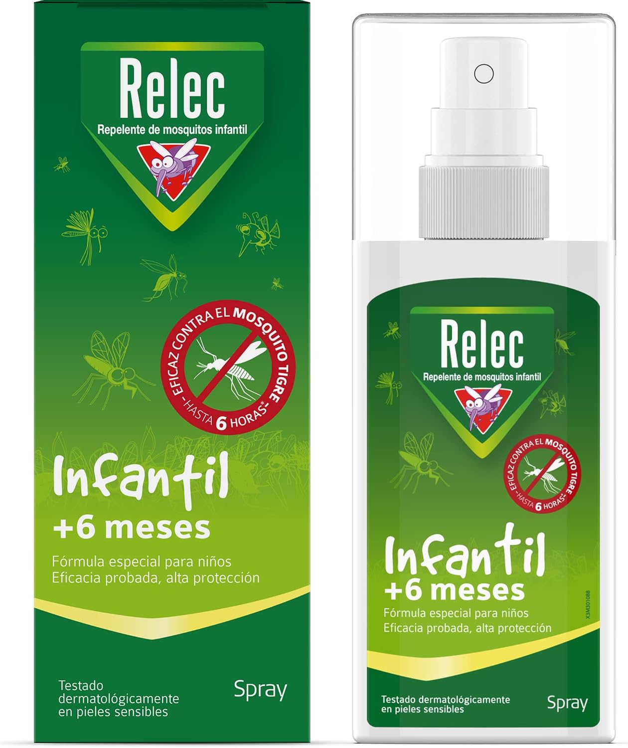 Relec Infantil Spray Repelente Antimosquitos (+6 Meses), 100 ml