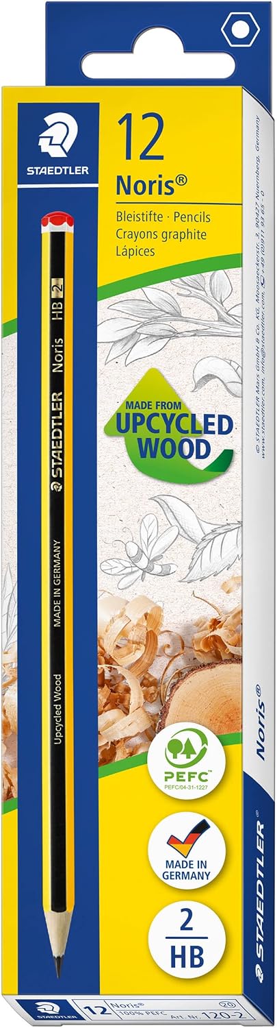 STAEDTLER Noris 120 Lápices – HB, pack 12, hexagonal