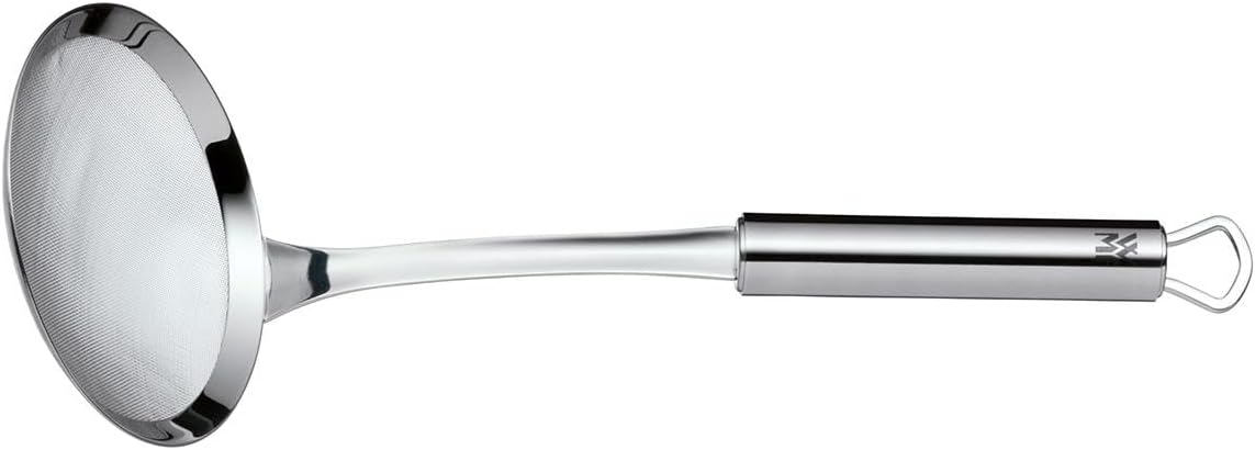 WMF Profi Plus - Espumadera Calada Fina de 30 cm, cucharón de espumadera deacero inoxidable Cromargan parcialmente mate, apto para lavavajillas