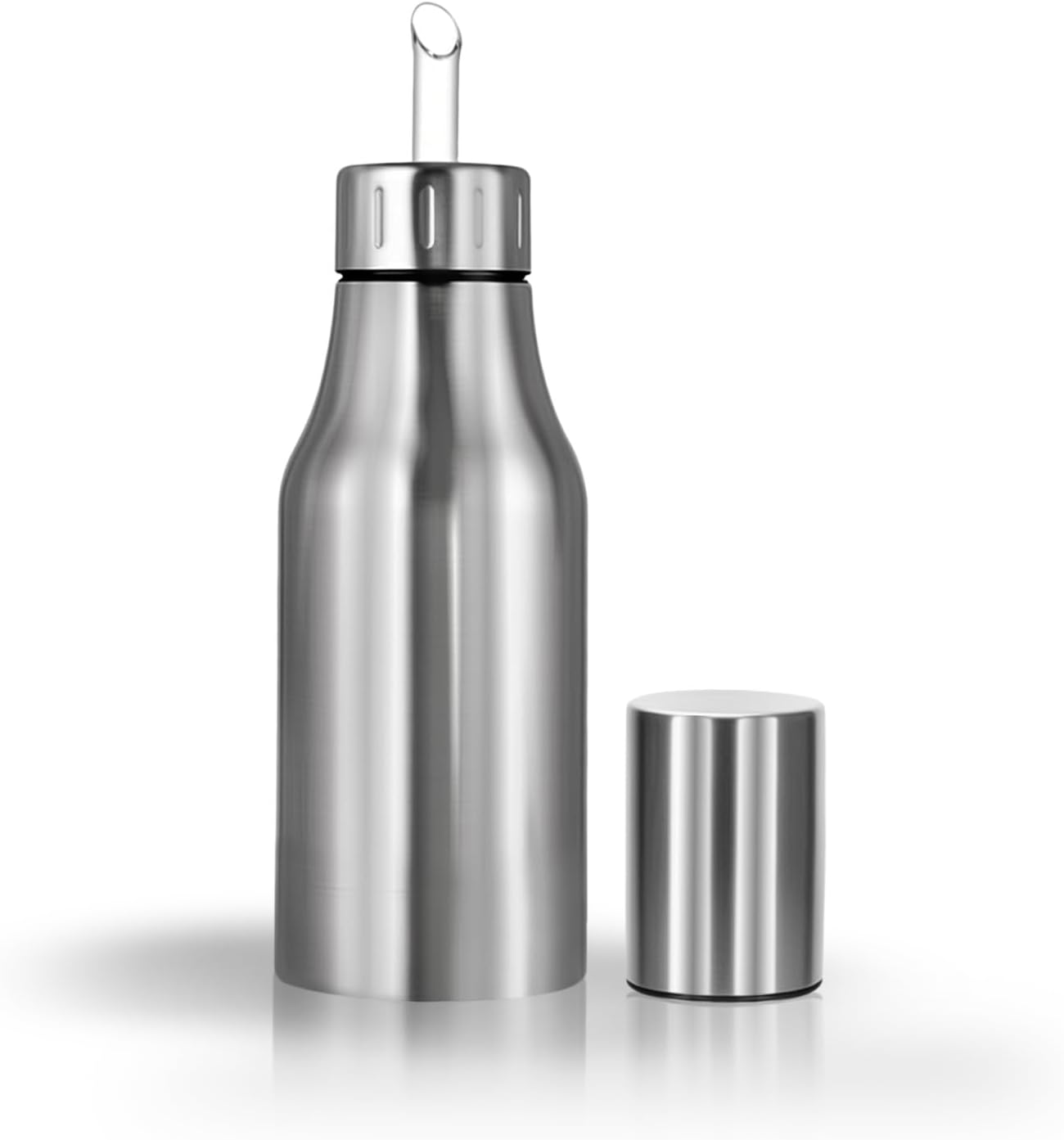 Botella dispensadora de aceite de acero inoxidable
