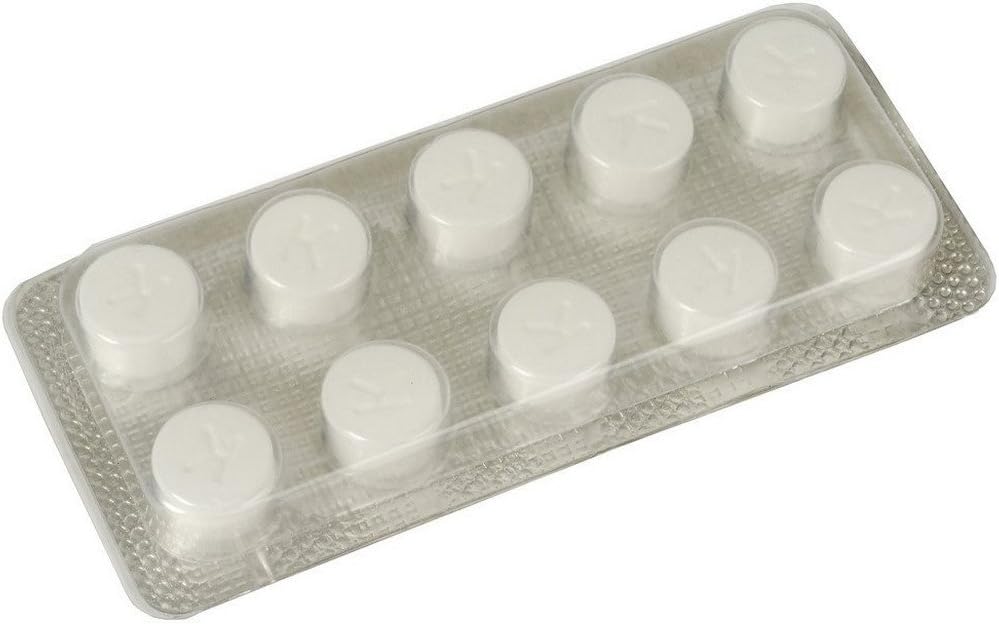 KRUPS Pack de 10 Pastillas de Limpieza para Cafeteras Automáticas